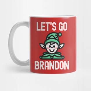 Let's Go Brandon - The Christmas Elf Mug